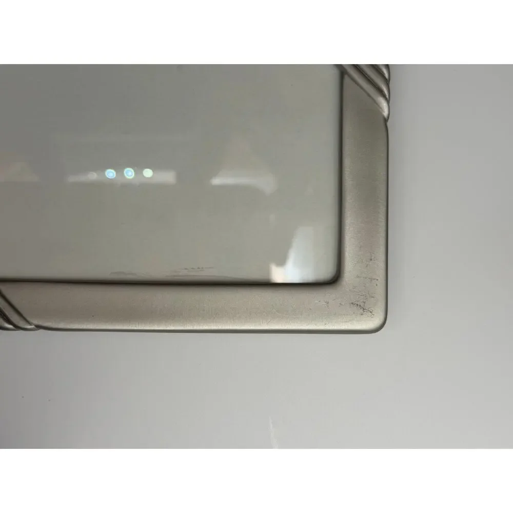 Royal Selangor Pewter Picture Frames Lot of 3 Floral Hibiscus Diagonal Corners